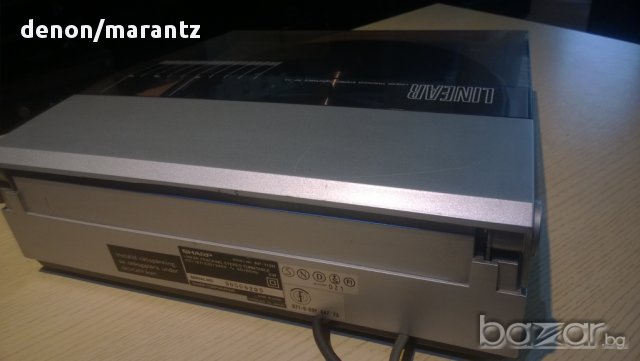 sharp rp-113h-linear tracking stereo turntable-made in japan-внос швеицария, снимка 7 - Плейъри, домашно кино, прожектори - 8254657