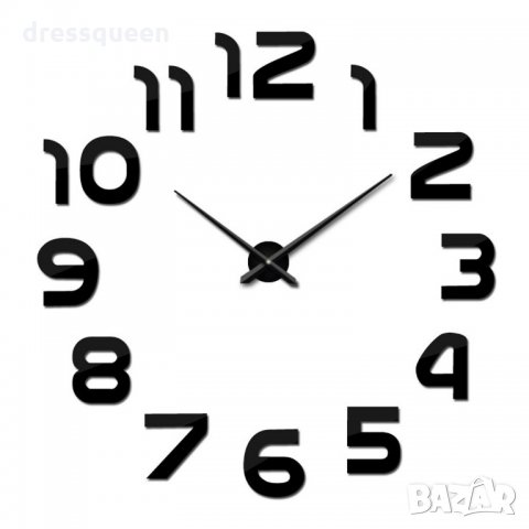 4202 3D стенен часовник с Арабски цифри в Други в гр. Варна - ID25072743 —  Bazar.bg