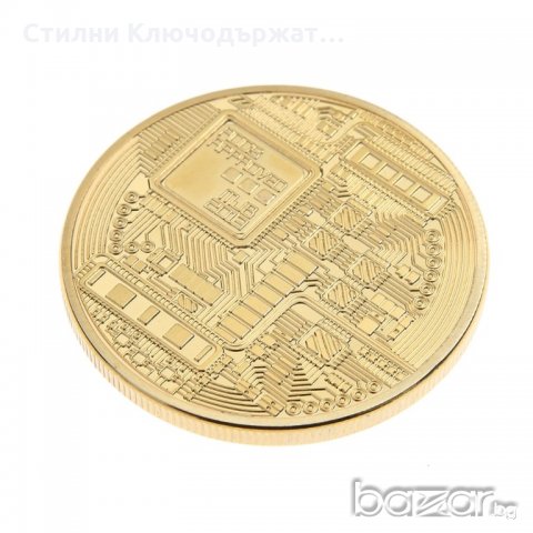 Bitcoin Биткойн колекционерска позлатена монета Промоция, снимка 6 - Подаръци за рожден ден - 20013523