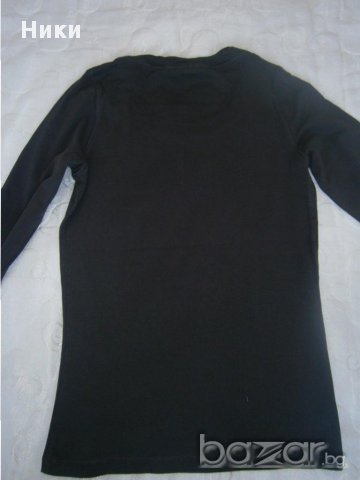 Дамска блуза с ластик на подгъва - М размер, снимка 5 - Блузи с дълъг ръкав и пуловери - 12304436