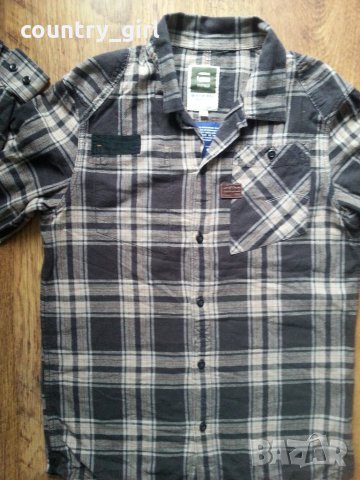 g-star aero takeoff check shirt - страхотна мъжка дебела риза, снимка 3 - Ризи - 22912664