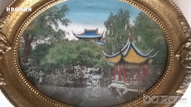 картина-азиатска пагода, снимка 4 - Картини - 14450170