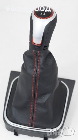 Топка скоростен лост с маншон VW Golf MK5,MK6, Jetta, EOS, Scirocco  5 и 6 скорости, снимка 2 - Аксесоари и консумативи - 22155462