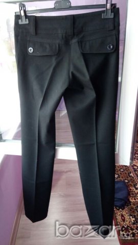 Черен,официален панталон с ръб"S", снимка 2 - Панталони - 21438079