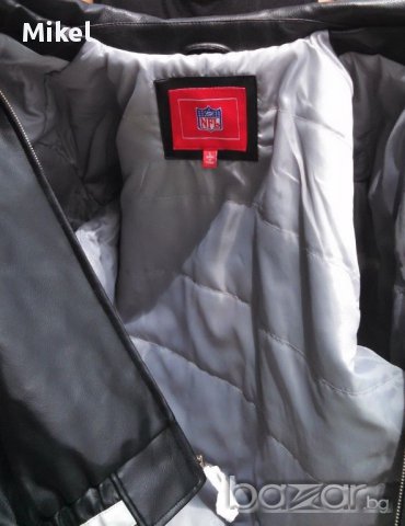 Ново!!! Кожено яке на OAKLAND RAIDERS (Jacket) размер: М, снимка 6 - Якета - 16884140