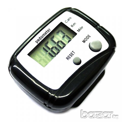 Крачкомер с 4 режима на дисплеястъпка,калория,км и миля + батерия Нов, снимка 8 - Смарт часовници - 15650212
