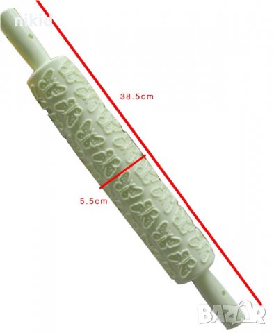 голяма релефна текстурна точилка пеперуди за фондан и др. моделиращи маси