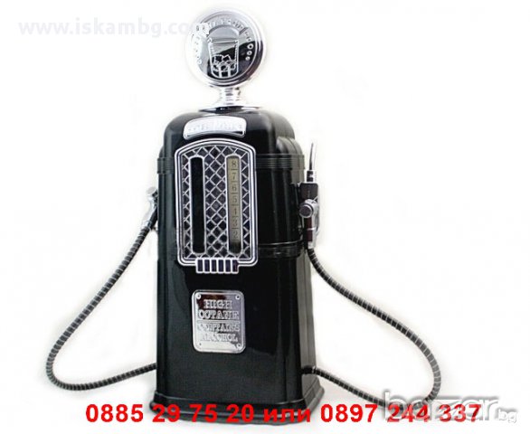 Червена Ретро бензинова колонка за напитки - код ДВОЙНА, снимка 8 - Други стоки за дома - 12339870