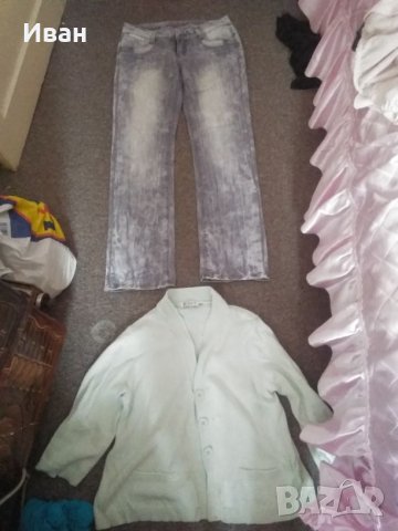 Дънки+жилетка, снимка 1