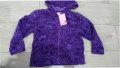 Детско поларено яке суичър в лилаво, снимка 1 - Детски анцузи и суичери - 23198587