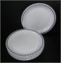 Комплект порцеланови десертни/подложни  чинии, снимка 3