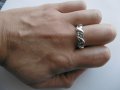 ''ТОКАШ'' Сребърен дамски  пръстен с цирконий  - сребро 925 , снимка 3