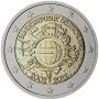 2 Евро монети (възпоменателни) емитирани 2012г(10-та годишнина от въвеждането на еврото), снимка 1