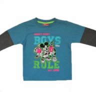 Детска блузка с Мики Маус на Дисни от Англия-размер-5-6г, снимка 3 - Детски Блузи и туники - 9887822