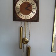 Стенен красив немски часовник, снимка 1 - Антикварни и старинни предмети - 16556182