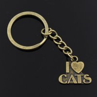 Ключодържател "Аз обичам котки"-последни бройки, снимка 1 - Други - 24864184