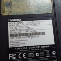 Продавам лаптоп на части Toshiba NB250-101, снимка 3 - Части за лаптопи - 21352319