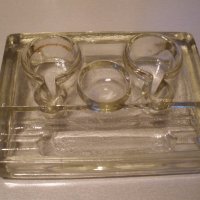 Стъклена мастилница, снимка 4 - Антикварни и старинни предмети - 19909737