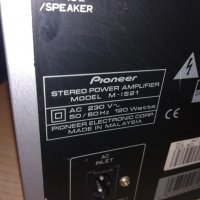 *pioneer m-is21-power amplifier-внос англия, снимка 18 - Ресийвъри, усилватели, смесителни пултове - 20410018