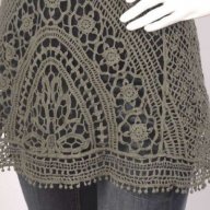 лятна ТУНИКА СИВА плетиво  размер М , снимка 2 - Блузи с дълъг ръкав и пуловери - 15065261