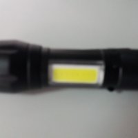 Супер мощно акумулаторно  фенерче ( Т6+ СОВ) с USB зарядно , снимка 1 - Къмпинг осветление - 23237715