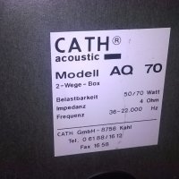 cath aqoustic aq70-70w/4ohm-тонколони-внос швеицария, снимка 8 - Тонколони - 18871377