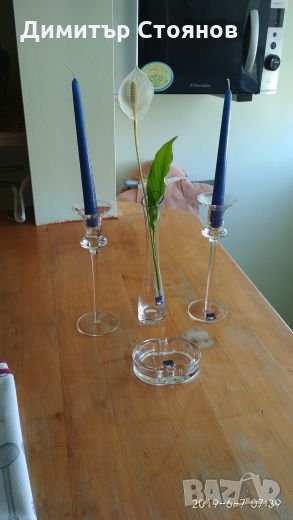 Луксозен кристален комплект Леонардо, снимка 1