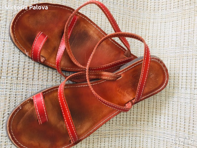Изящни сандали,естествена кожа, снимка 1