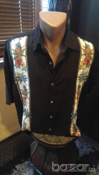 Мъжка риза с къс ръкав Актуална за сезона., снимка 1