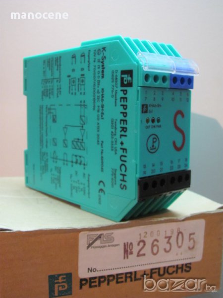 Едноканална изолационна бариера Pepperl & Fuchs Kha6-sh-ex1 , снимка 1