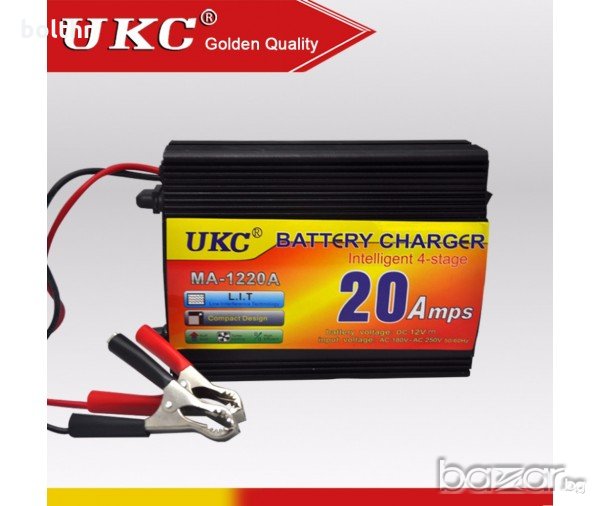 Зарядно устройство за акумулатор за кола UKC 20AMP, снимка 1