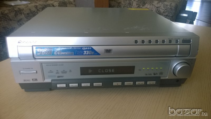 pioneer xv-htd1-dvd receiver-внос швеицария, снимка 1