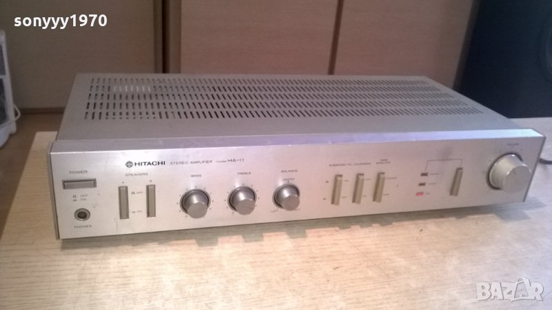 hitachi-STEREO amplifier-made in japan, снимка 1
