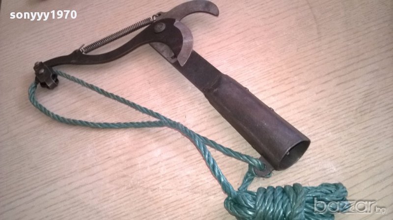 Ножици 33см-за рязане на клони от разтояние с дълго въже, снимка 1