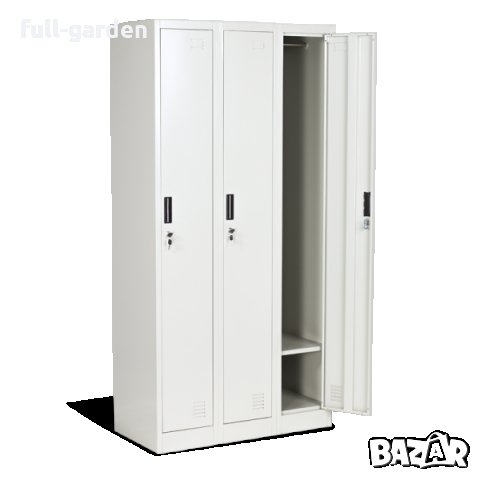 Метален шкаф комбинирани врати-185/90/40см, снимка 14 - Бюра - 18178251