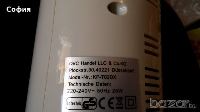 ВЕНТИЛАТОР тип кула INTERTEK - нов, немски, гаранция! , снимка 12 - Други - 20392726