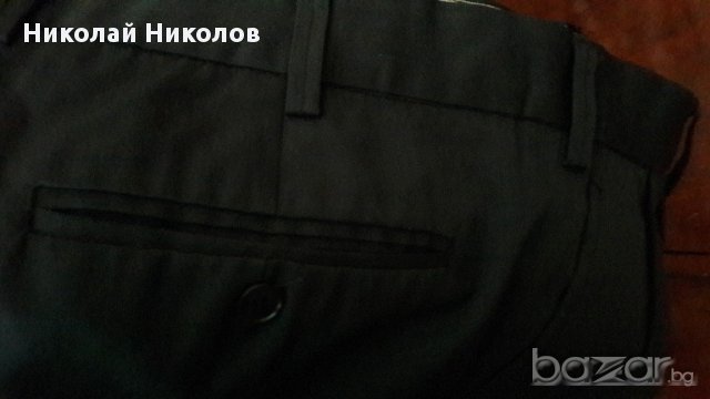 Мъжки зимни черни панталони 2 бр. размер L, снимка 6 - Панталони - 16096910