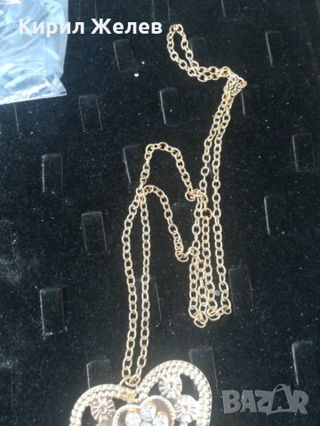 Красиво герданче с висулка - 8712, снимка 3 - Колиета, медальони, синджири - 25907948