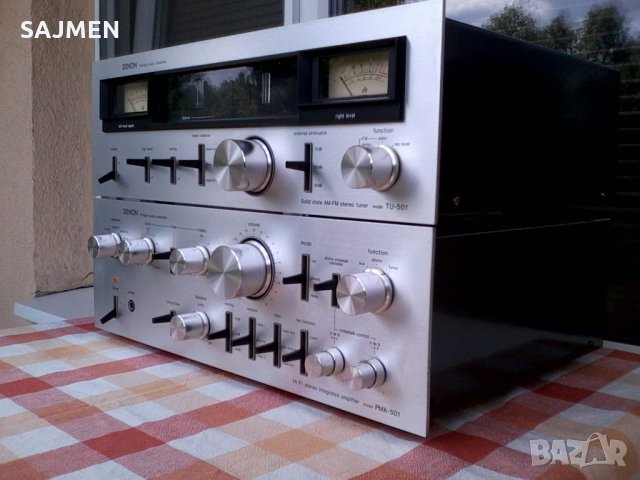 DENON PMA 501 DENON TU501.РЕСИВЪР, снимка 6 - Аудиосистеми - 23129621