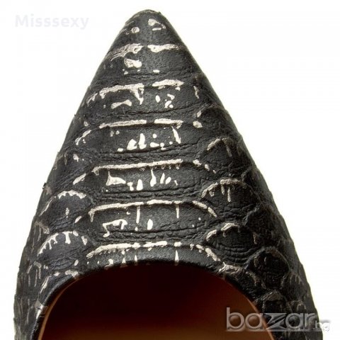 ПРОМО 🍊 CALVIN KLEIN 39 номер 🍊 Оригинални дамски обувки с шагрен от естествена кожа нови с кутия, снимка 6 - Дамски обувки на ток - 21363987