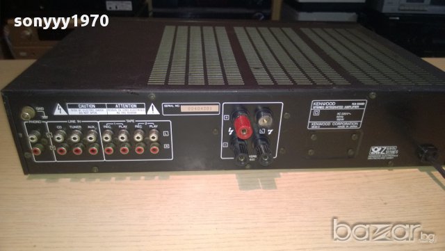 kenwood ka-550d stereo amplifier-made in japan-внос швеицария, снимка 17 - Ресийвъри, усилватели, смесителни пултове - 9778414