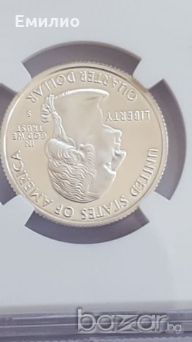 USA QUARTER SILVER DOLLAR 2001-S NGC PF 69 ULTRA CAMEO, снимка 4 - Нумизматика и бонистика - 21123918