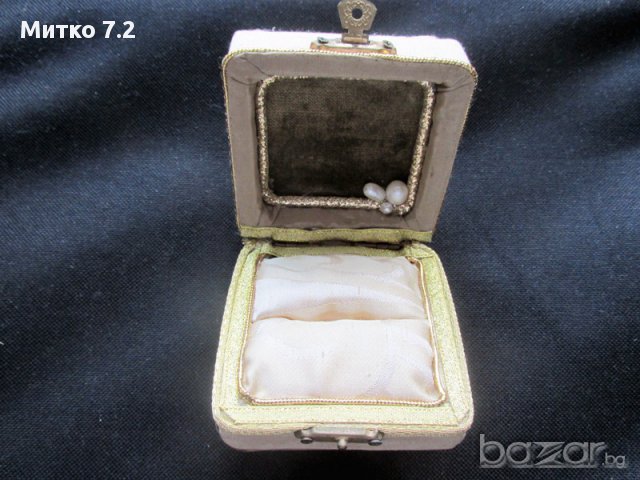 Старинна кутия  за годежен пръстен , снимка 3 - Антикварни и старинни предмети - 17569806