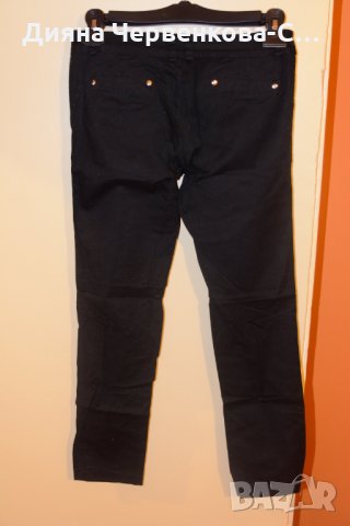 Черен панталон, снимка 2 - Панталони - 25618474
