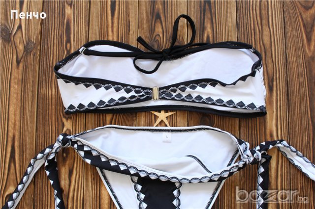 Дамски бански костюм летен за плаж Бразилски бикини Комплект , снимка 5 - Бански костюми - 20266510