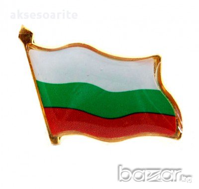 Значка трикольор българското знаме, снимка 1 - Други ценни предмети - 11148204