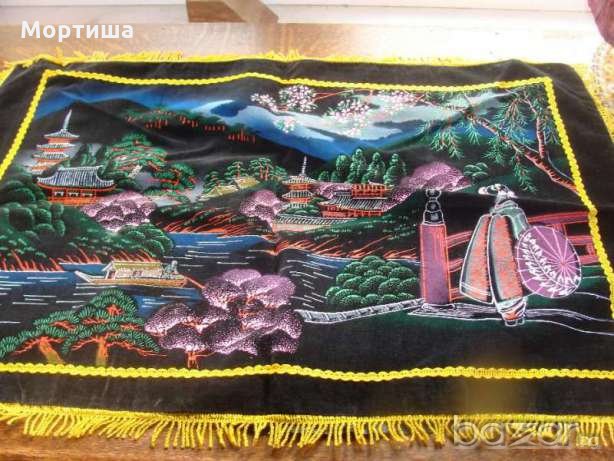 Японски ръчно рисувани декоративни калъфки , снимка 2 - Други - 18306869