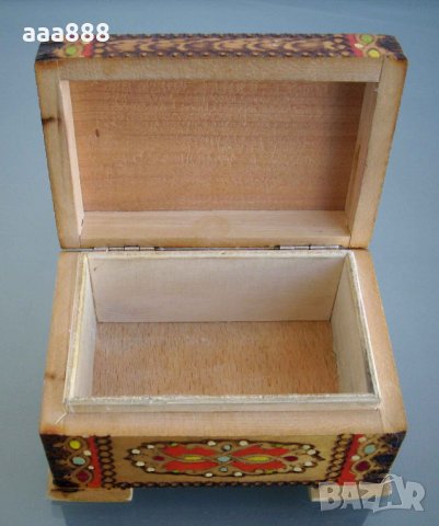 Дървени пирографирани кутии мускали, снимка 12 - Декорация за дома - 23642980