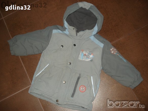 Дебело зимно яке с поларена подплата р 104 