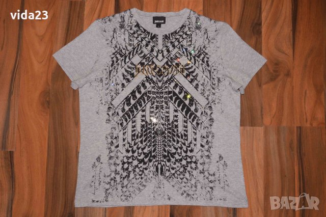 Just Cavalli - дамска тениска, размер  L, снимка 1